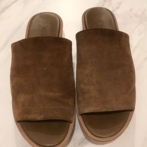 Vince slip on sandals